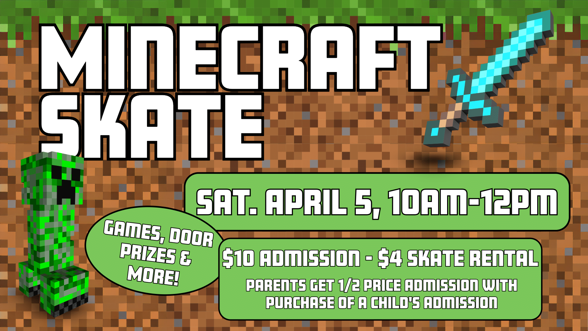 Minecraft Skate, SKate City SD